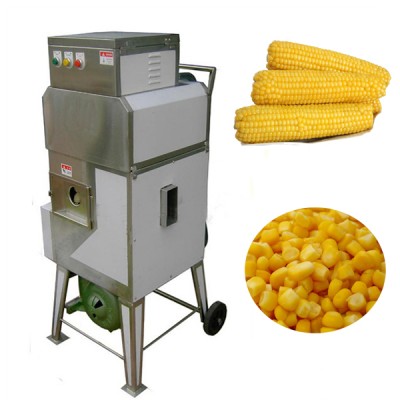 New style sweet fresh corn peeling thresher machine/farming machinery for corn/small type corn shelling equipment