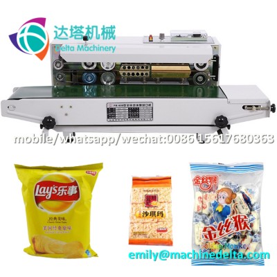 Sterilization pouch sealing machine/ aluminum foil bags heat sealing machine/ continuous sealing machine